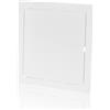 ABOUT VENT Sportello di revisione in metallo 200x200mm - Sportello di revisione bianco in acciaio - Sportello di manutenzione, sportello di ispezione, sportello di controllo manutenzione