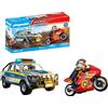PLAYMOBIL 71875 INSEGUIMENTO CON PICK UP DELLA POLIZIA