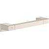hansgrohe AddStoris Collection 41744820 - Portasciugamani moderno, 30,5 cm, in nichel spazzolato
