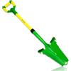 Xforst Vanga da Giardino SZ3 - Vanga con Sega per Radici 114 cm - Lama in Acciaio al Carbonio 25×35 cm - Manico in Fibra di Vetro Giallo con Impugnatura Ergonomica - Attrezzo da Giardinaggio e Outdoor