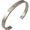 Arfasatti Bracciale Rigido in Argento 925 Massiccio Fatto a Mano in Italia