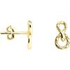 SOFIA MILANI - Orecchini da Donna in Argento 925 - Placcati in Oro - Orecchino a Perno ad Infinito Serpente - E1399