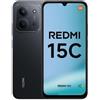 Xiaomi Redmi 15C 256GB Memoria 4Gb Ram Display 6.9 50Mpx 6000mAh Nero Midnight