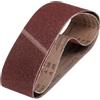 QUARKZMAN 76mm x 610mm Nastri Abrasivi, 2Pz 36 Grana Carta Vetrata per Levigatrice Ossido di Allumina Per Lavorazione Legno, Lucidatura Metalli, Affilatura Coltelli