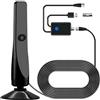 Generic Antenna TV portatile Cavo coassiale Antenna TV digitale Dvb-t Dab Dvb-t2 Interno Esterno Digitale O9q0 Antenna Freeview Ho Antenna Solu
