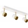 GTV lighting - Lampada da soffitto ORIO - Alluminio - Lampada da soffitto - IP20 - Faretto da soffitto a 3 luci - faretto orientabile - Moderno faretto da soffitto per cucina, soggiorno, camera da