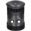 NORDIC HOME CULTURE Termoventilatore a 360°, 2000 Watt, gamma di temperatura regolabile, riscaldatore, riscaldamento elettrico, 2 livelli di riscaldamento, dispositivo di supporto, protezione contro