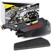 Area1 Filtro aria di ricambio GY6 50ccm China 4T 10 pollici compatibile con Agility 50 Basic Sento Motortek Rhon WK Zündapp Tank MKS Motofino Pegasus