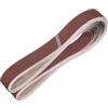 QUARKZMAN 50mm x 1829mm Nastri Abrasivi, 20Pz 40 Grana Carta Vetrata per Levigatrice Ossido di Allumina Per Lavorazione Legno, Lucidatura Metalli, Affilatura Coltelli