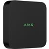 Ajax Systems 134499.122.BL1 - Ajax NVR HAC 8 Canali Full HD con HDMI | Videoregistratore di Rete IP fino a 16TB - Nero