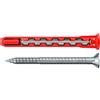FISCHER Tassello in plastica Hybrid Power T con vite a testa svasata