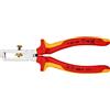 KNIPEX Pinza spelafili Knipex VDE con molla di apertura, universale