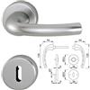 HOPPE Set maniglie per porte serie TÔKYÔ