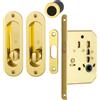 HOPPE Set maniglia per porta scorrevole 4930 - WC