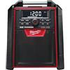 Milwaukee Radio M18RC-0 a batteria/rete con funzione di ricarica