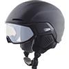 ALPINA Unisex - Adulti, ALTO V Casco da sci, black matt, 51-55 cm