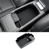 CDEFG Compatibile con Volvo XC40 C40 2018-2024 2025 Console centrale Scatola portaoggetti Bracciolo Portaoggetti Organizer per console centrale per auto Vassoio XC40 C40 Accessori di ricarica