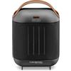DE LONGHI DELONGHI HFX30C18AG TERMOVENTILATORE CERAMICO 2P OSCILLAZIONE ANTRACI