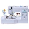 Brother Macchina da Ricamo Innov'is M240D Disney - 125 Ricami, 45 Disney, Area 10x10 cm, Touchscreen LCD 3,7 Pollici, Bianco, Plastica e Acciaio Inossidabile