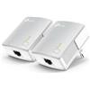 TP-Link TL-PA4010KIT, 600 Mbit/s, IEEE 802.3, IEEE 802.3u, Fast Ethernet, 10,100 Mbit/s, 10BASE-T, 100BASE-TX, HomePlug AV