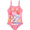 PAW PATROL Costume da bagno bambina Skye e Everest bambini, Colore: rosso, 3 anni