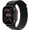 Apple Watch Ultra 3 5G 49mm Cassa Titanio Nero Cinturino Alpine Nero