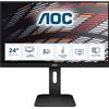 AOC Monitor PC 24P1 23,8" Full HD 1920x1080 Nero