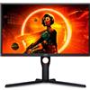 AOC Monitor 25G3ZM/BK 24.5" Full HD 240Hz Nero e Rosso