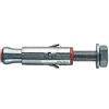 Fischer Tasselli in Acciaio per Carichi Pesanti SLM 16 V con Vite Bullone Testa Esagonale (10 Pz.)