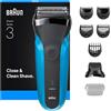 Braun 8700216735940 rasoio elettrico Trimmer Nero, Blu