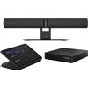 Jabra PanaCast 50 Room System 2 con PanaCast 50 video bar, computer Lenovo ThinkSmart Core Gen 2 e controller IP