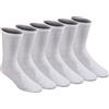 Dickies Socks Uwear - Calzini da uomo, confezione multipla (confezione da 12), Bianco (6 paia), 6-12
