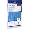 REFLEXX XXL Guanti Nitrile Riutilizzabili Reflexx R95 - gr. 44 - un paio- guanti nitrile manica lunga - Zigrinatura antiscivolo - TAGLIA S - oltre 4400 pz