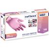 REFLEXX XS Guanti Nitrile Monouso Reflexx N82 - gr.3,2 - guanti nitrile monouso - ultra sottile- Rosa - Senza Polvere - 100% latex free - conf. 100 pezzi - TAGLIA S - Oltre 880 conf.