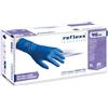REFLEXX XL Guanti Lattice High Risk Reflexx R98 - gr. 18,5 -senza polvere- altissima resistenza - guanti lattice industria - blu - conf. 50 pezzi - TAGLIA S - oltre 440 conf.