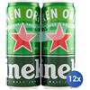 Heineken 12x Stock Heineken Birra Lattina 33X2