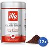 Illy 12x Bundle Caffe Illy Espresso Classico Gr 250