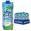 Vita Coco Acqua Di Cocco Originale 6x1L, Senza Glutine, Ricca Di Vitamina C e Potassio