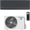 Panasonic Condizionatore Climatizzatore Panasonic Inverter Etherea Grigio Grafite R-32 9000 BTU Wi-Fi CS-XZ25ZKEW-H