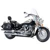 Tamiya 300014135 1:12 Yamaha XV1600 Roadstar Custom, riproduzione fedele all'originale, modellismo, in plastica, per bricolage, hobby, incollaggio, in plastica, non verniciato.