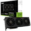 ASUS ProArt NVIDIA GeForce RTX 5080 OC Edition, Scheda Grafica 16 GB GDDR7, 256 Bit, PCIe 5.0, 1 HDMI 2.1, 2 DisplayPort 2.1, 1 USB-C, Software GPU Tweak III, Nero, PROART-RTX5080-O16G