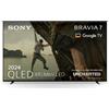 Sony Smart TV 65" 4K Ultra HD QLED Mini LED Android Classe D Wi-Fi Nero K65XR70