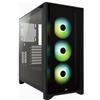 Corsair Case iCUE 4000X RGB Midi Tower Nero con Illuminazione RGB