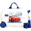 Disney Joumma Bags, Cars RD Trip, Valigia Cabina, Valigia per bambini, Realizzata in ABS, un materiale rigido e leggero, ruote doppie a rotazione multidirezionale, chiusura a combinazione laterale.,