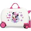 Disney Minnie Helpers Bagagli- Bagagli per bambini Bambine e ragazze Bianco/Rosa