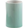 Gedy Sabina porta spazzolini, in ceramica, acqua, 7,5 x 7,5 x 11