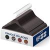 SereneLife Grucce Appendiabiti, 60 Stampelle Armadio in Legno, Appendiabiti Resistenti con Gancio Girevole a 360° e Tacche, Design Sottile per Felpe, Camicie, Giacche, Vestiti e Altro