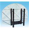 Vivisport Mezzo impianto basket a parete fisso, tabellone ovale cm. 112x73 - ART. 4268 50 Kg