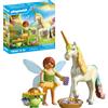 PLAYMOBIL 71840 UNICORN ARCOBALENO CON FATA