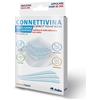 Connettivina Fidia Connettivina Cerotto Hi Tech Medicazione Adesiva 8x12cm 4 pz